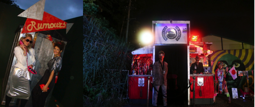 Quán bar chu du khắp thế giới Rumours và Miniscule of Sound là hai quán bar nhỏ nhất thế giới, và xứng đáng có mặt trong danh sách những quán bar kỳ lạ này. Tuy chưa rõ ràng để xác định quán quân cho danh hiệu “quán bar nhỏ nhất thế giới”, nhưng có một điều chắc chắn là bạn sẽ không thể đi đông người khi tới. Bên trong những quán bar này có đầy đủ nội thất, trang trí sặc sỡ, bàn DJ bắt mắt. Những hộp đêm độc quyền này chu du khắp nơi trên thế giới theo những lễ hội, và cung cấp cho cho khách hàng những trải nghiệm độc đáo nhất. Ảnh: Therichest.com.