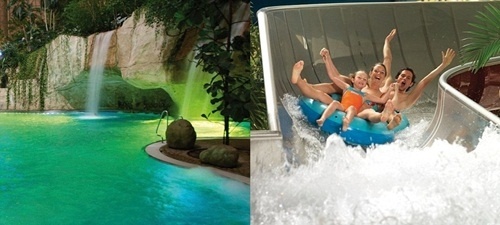 Cùng lúc 6.000 du khách thỏa sức nghỉ dưỡng, vui chơi với khu spa, thác nước, khu trượt nước…