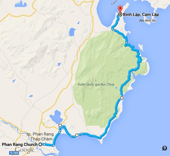 Khởi hành từ thành phố Phan Rang - Tháp Chàm đến địa phận Cam Ranh, Khánh Hòa, cung đường ven biển DT702 ôm trọn vườn quốc gia núi Chúa từ lâu đã là một cung đường trong mơ đối với những ai đam mê khám phá.