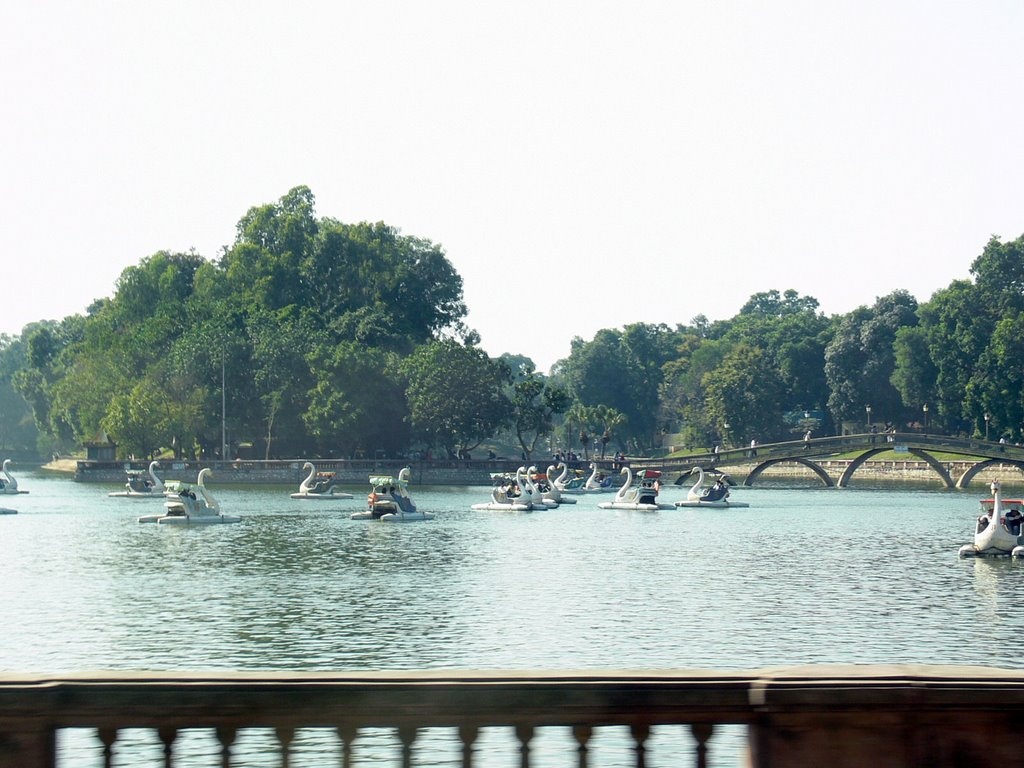Công viên Thủ Lệ (Cầu Giấy, Kim Mã, Hà Nội): Ra đời từ năm 1977, Công viên Thủ Lệ là vườn thú của Hà Nội, nơi nuôi dưỡng hơn 600 cá thể động vật thuộc gần 100 loài khác nhau. Ghé tham quan và chiêm ngưỡng tận mắt những loài động vật chính là trải nghiệm cần thiết cho các bé. Công viên có rất nhiều trò chơi dành cho trẻ em như đu quay, tàu điện, đạp vịt, tô tượng, chăn thú, nhà bóng...  rongcoithit