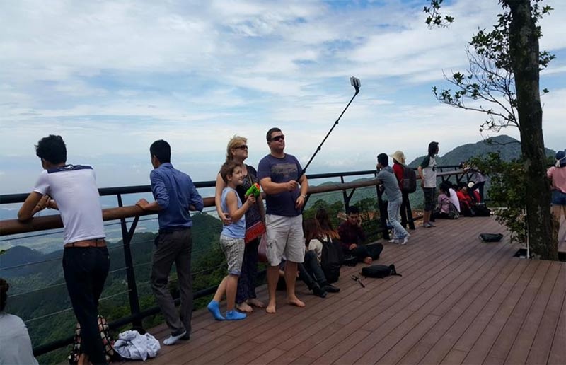 Trong những ngày hè oi ả thì Tam Đảo là sự lựa chọn lý tưởng cho du khách nghỉ dưỡng.