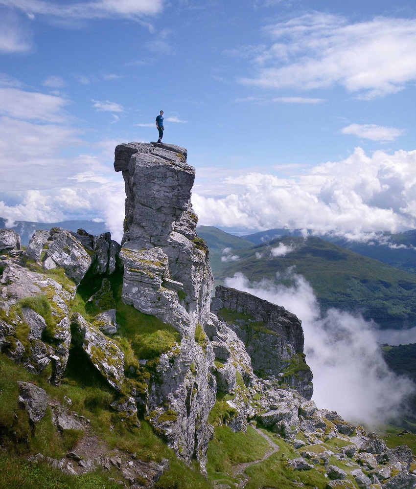 Phía Bắc hồ Loch Lomond, Scotland.