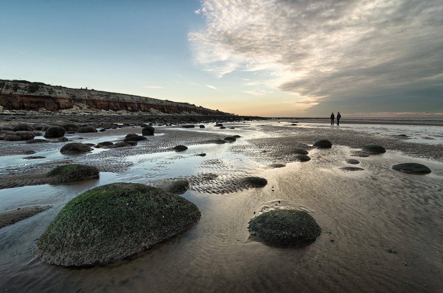 Bờ biển phía Tây Norfolk, Anh.