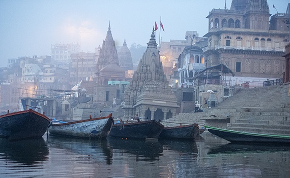 Thanh pho linh thieng Agra trong suong mu hinh anh