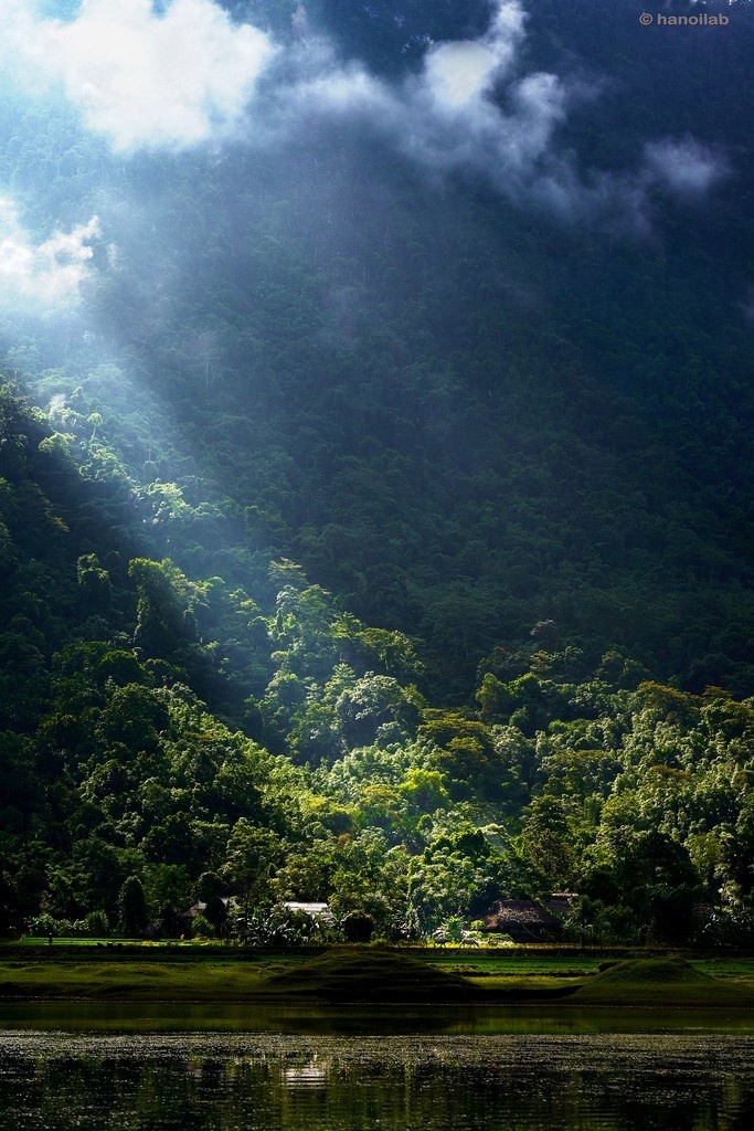 Hồ Noong là hồ nước tự nhiên thuộc xã Phú Linh, huyện Vị Xuyên, tỉnh Hà Giang và nằm cách thành phố Hà Giang chừng 23km. Hồ Noong được biết đến với rừng cây nổi trên mặt nước, được ví là một trong những khu rừng nổi của Việt Nam trong top những khu ‘tiên cảnh’ trên mặt hồ. 