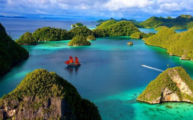 Thien duong ha gioi o Raja Ampat hinh anh