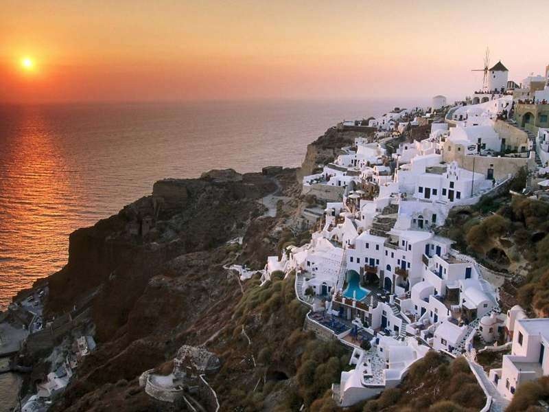 Santorini, Thổ Nhĩ Kỳ.