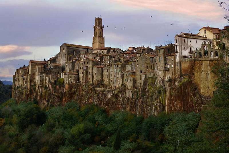 Pitigliano, Grosseto, Italy.