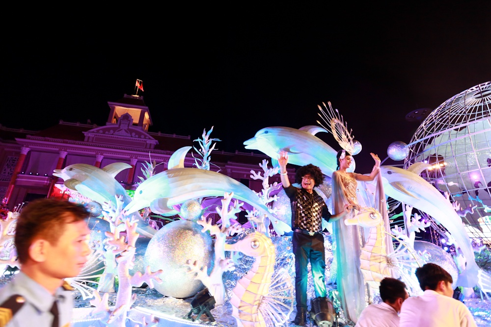 Kết thúc chương trình là hình ảnh với ý tưởng về “Một đại dương xanh” trong tương lai.