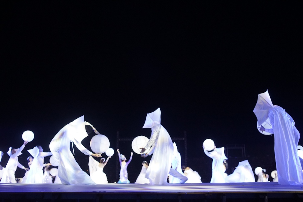 Chương trình lễ hội đường phố năm nay khá đơn giản, gồm hai phần, trong đó phần đầu tiên có chủ đề “Nha Trang biển gọi” với những hoạt cảnh giới thiệu về sự trù phú của biển đảo Khánh Hòa.