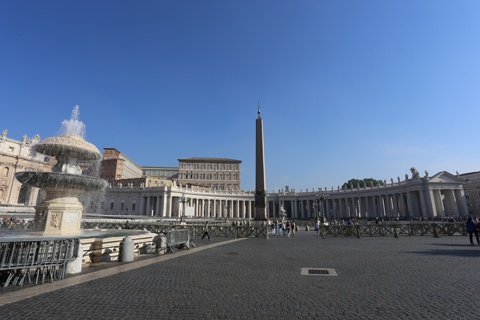 Quảng trường thánh Phêrô-Vatican City.