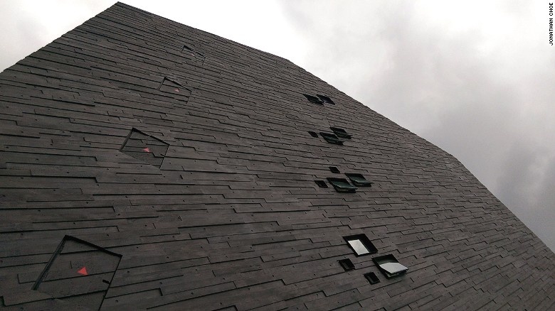 Bảo tàng không hề có cửa sổ: Theo như lời kiến trúc sư Mok Wei Wei về sự cần thiết trong việc bảo vệ những mẫu vật bên trong bảo tàng. Ông đã thiết kế bảo tàng lấy cảm hứng từ một khối đá nguyên khối, không có cửa sổ, và gọi thiết kế của mình là “sự tượng trưng của một tảng đá tự nhiên”.