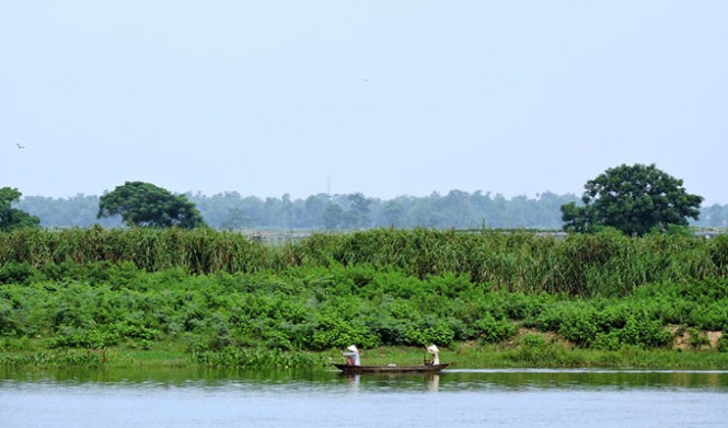 Sông quê - Ảnh: T.Ly.