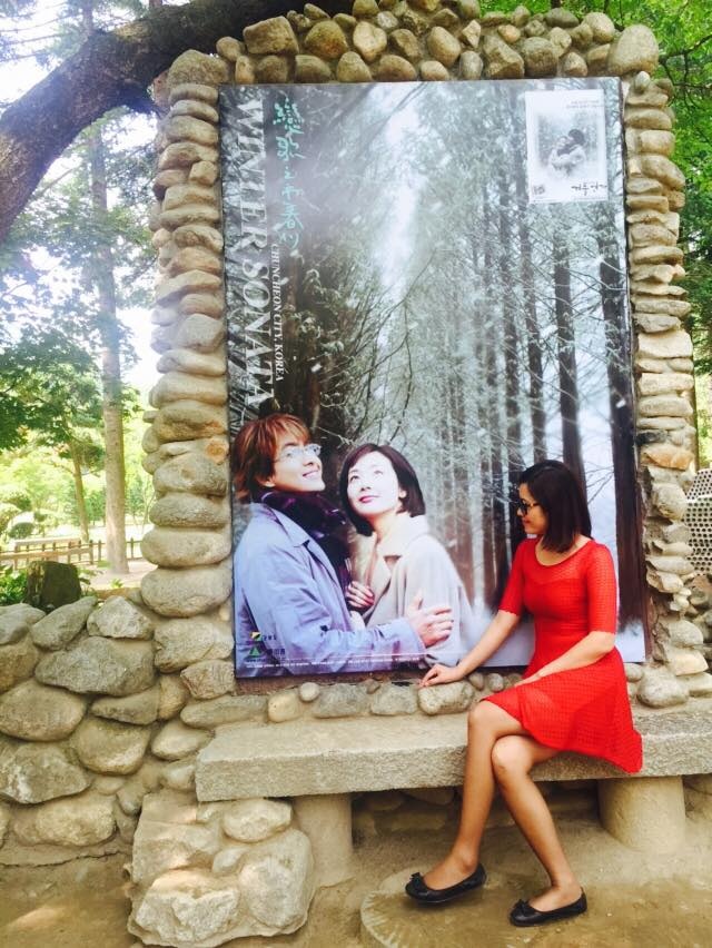 Đảo Nami - địa điểm quay bộ phim