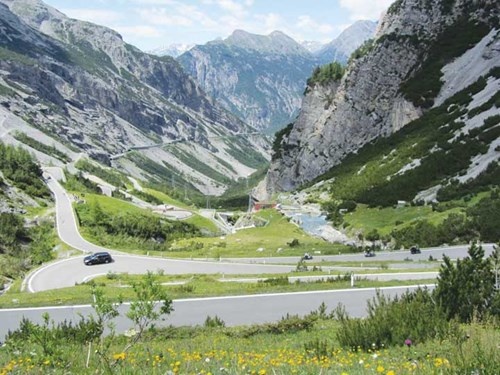 Phong cảnh trong thung lũng Valtellina