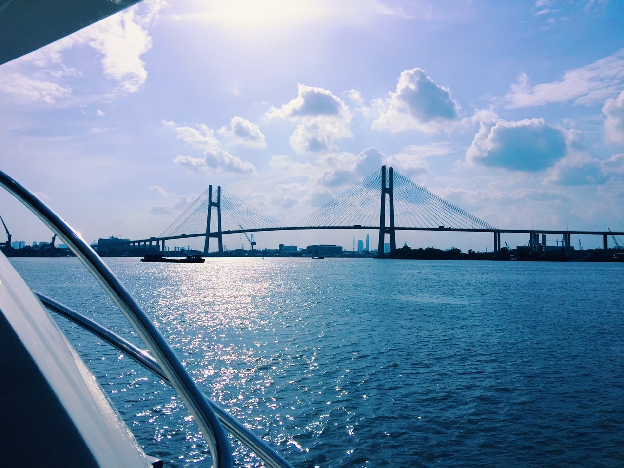 Cầu Phú Mỹ. Ảnh: Kim Lý.