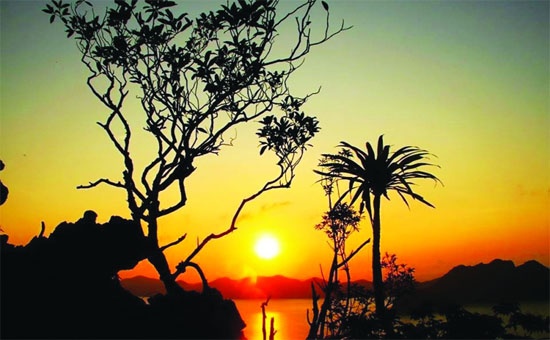 Dao Banh Sua nguyen so tren vinh Bai Tu Long hinh anh