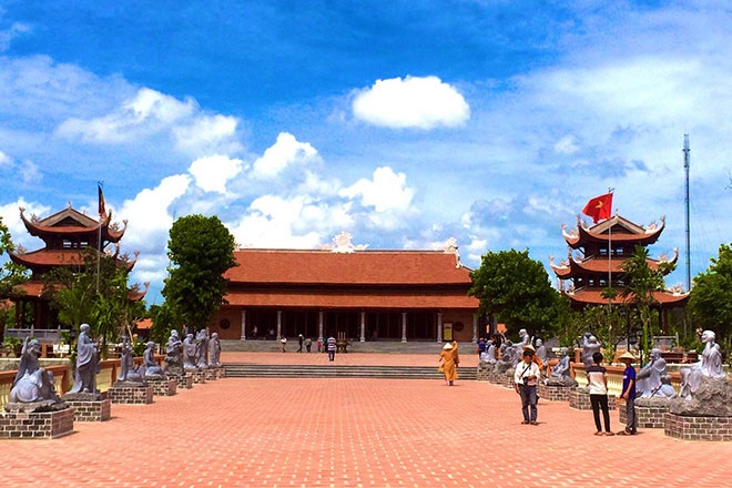 Thiền viện Trúc Lâm Phương Nam. Ảnh: Cẩm Tú - Báo Lao Động.