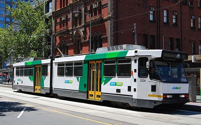Với 1781 nhà ga và đường ray dài 250 km, hệ thống xe điện Melbourne của nước Úc hoạt động từ năm 1884.