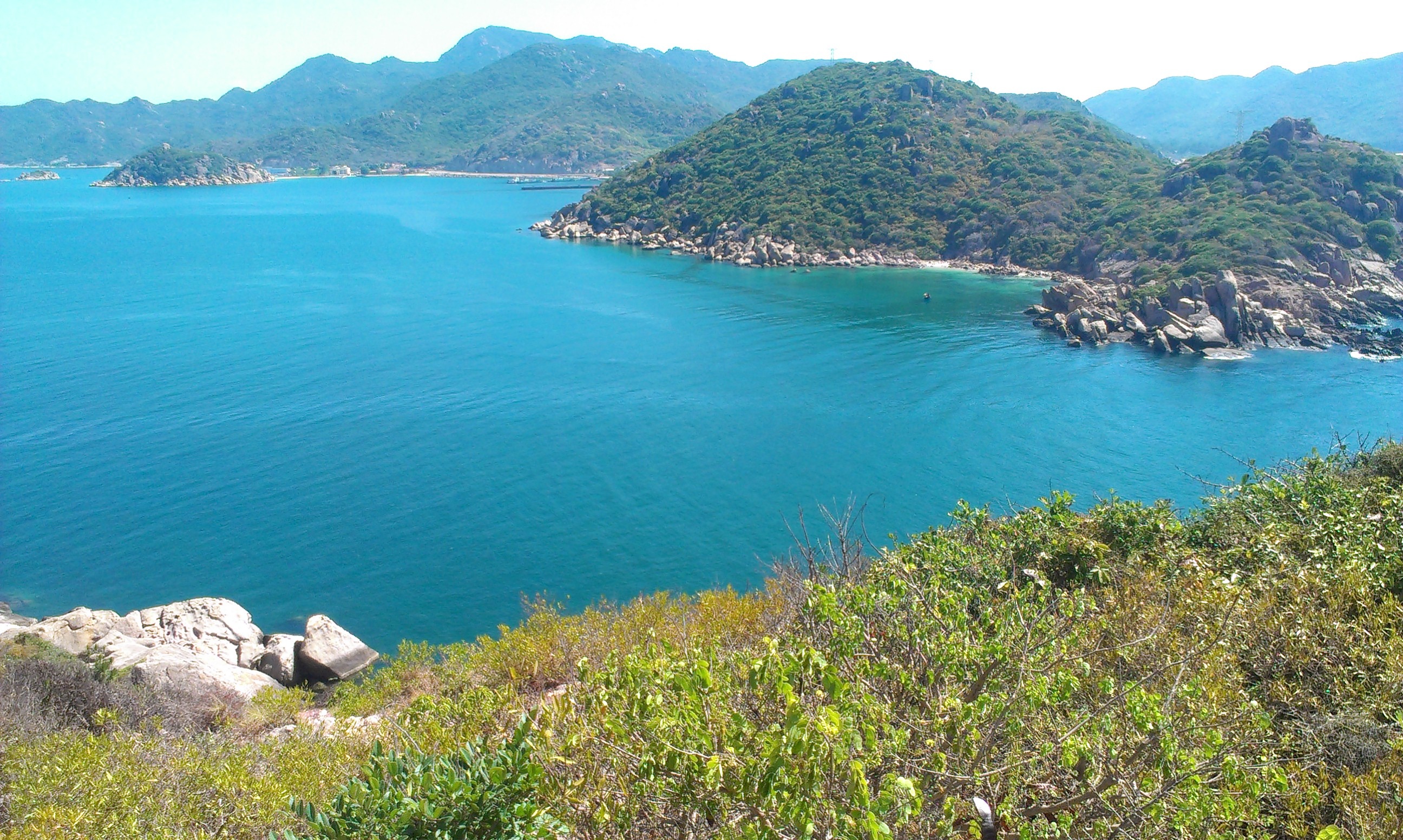 Kham pha ve dep cua dao Binh Ba hinh anh