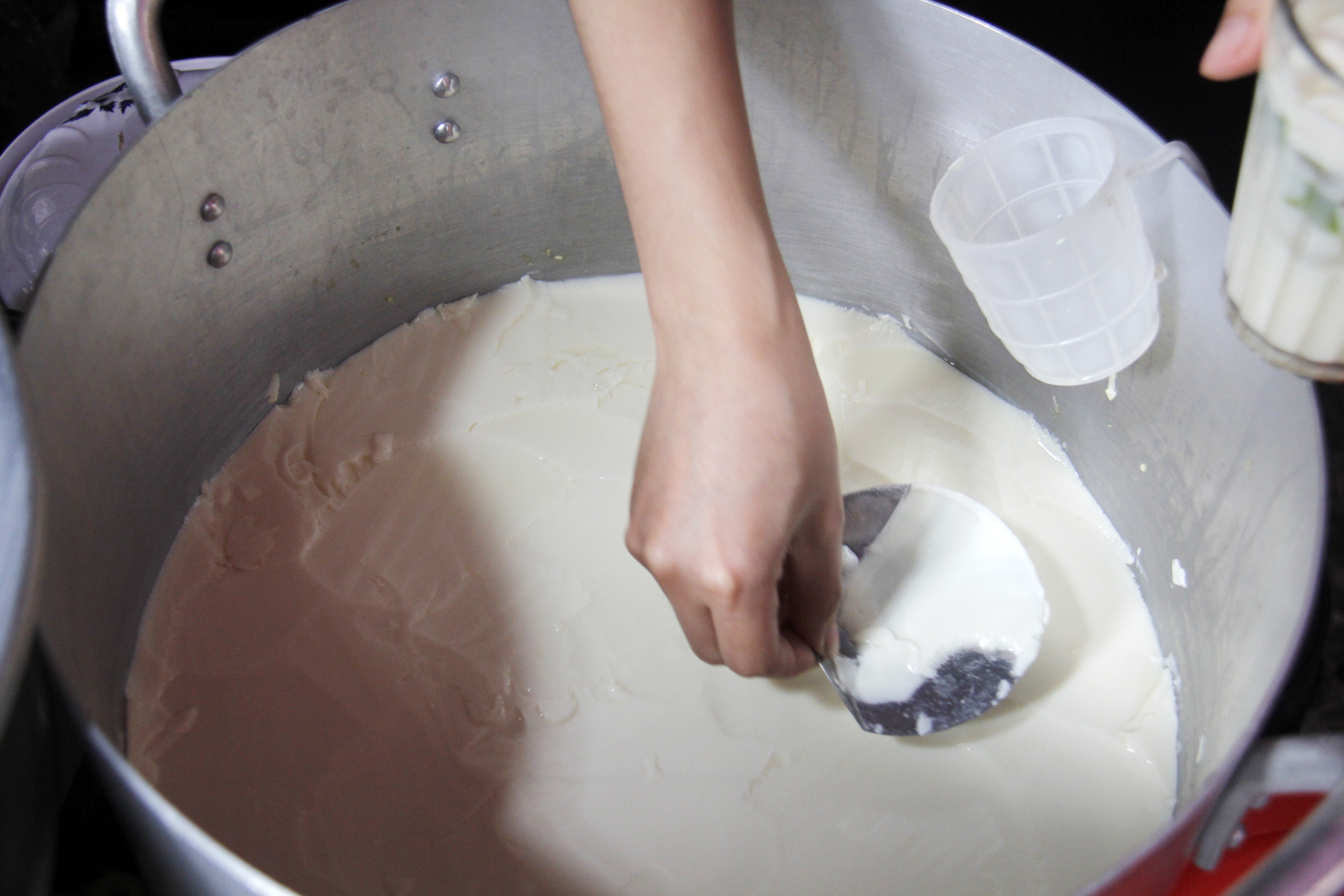 Tào phớ: Giữa những ngày Hà Nội đượm nắng vàng và gió heo may, chắc chẳng còn gì thú vị hơn khi được thưởng thức một cốc tào phớ mát lạnh. 