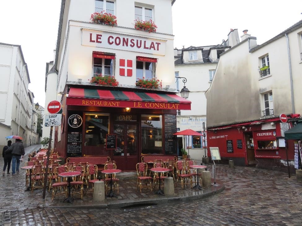 Một góc phố đồi Montmartre