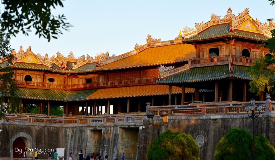Đại Nội Huế là một trong những điểm thăm quan lý tưởng cho du khách. Ảnh: Du Nguyen.