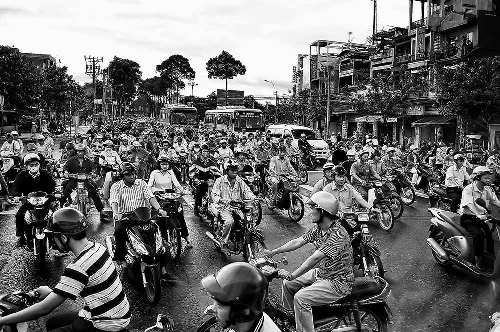 Một buổi sáng ở TP HCM. Bạn có biết bức ảnh được chụp ở địa điểm nào? Ảnh: Davidhuiphoto/Picfair.