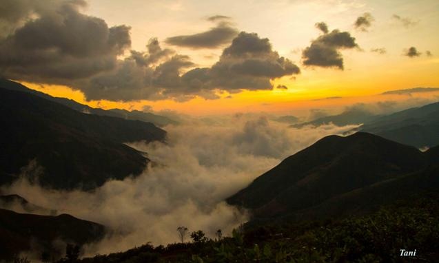 Buổi sáng sớm tại Tà Xùa.