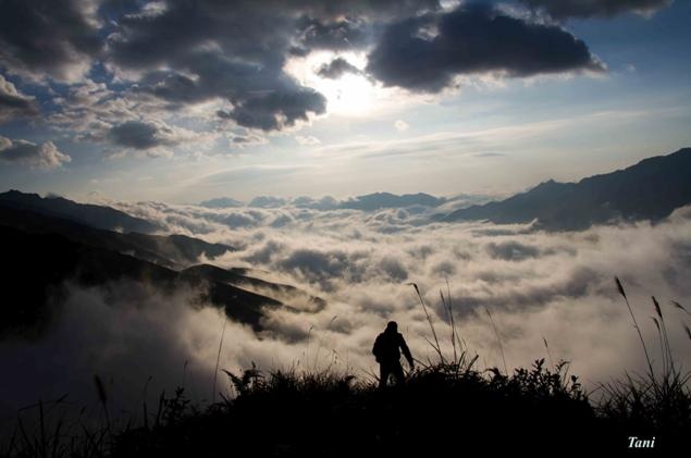 Do đường xá đi lại rất thuận tiện lên hiện nay Tà Xùa thu hút rất đông các bạn trẻ đến chiêm ngưỡng vào những ngày cuối tuần.