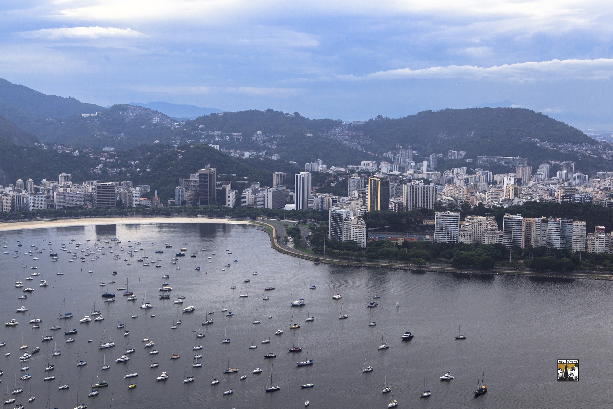 Toàn cảnh thành phố Rio từ trên cao.