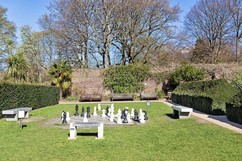 Bàn cờ vua khổng lồ ảnh 1 Ban co vua khong lo anh 1