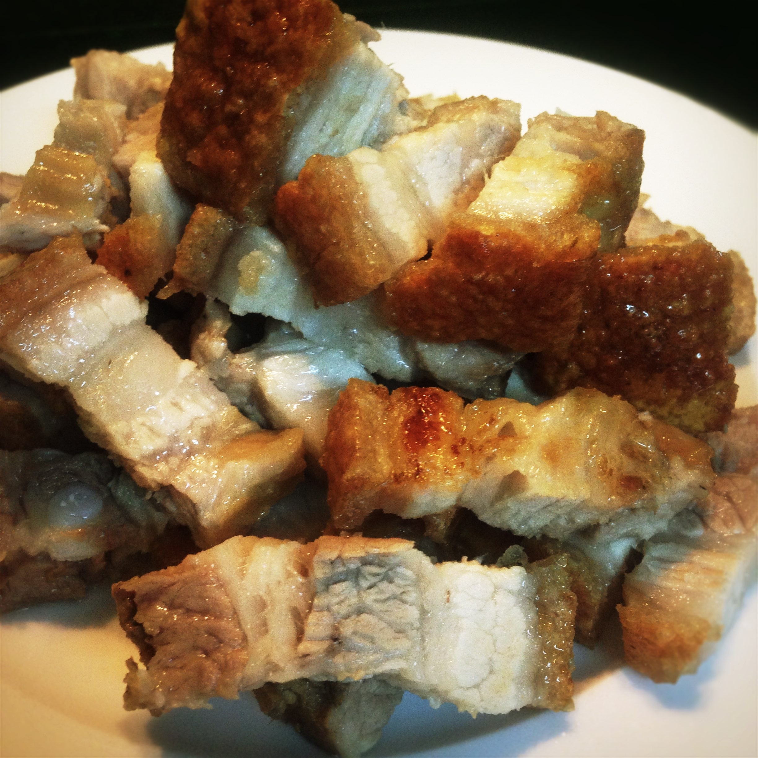 Cach lam heo quay da gion bang lo nuong hinh anh