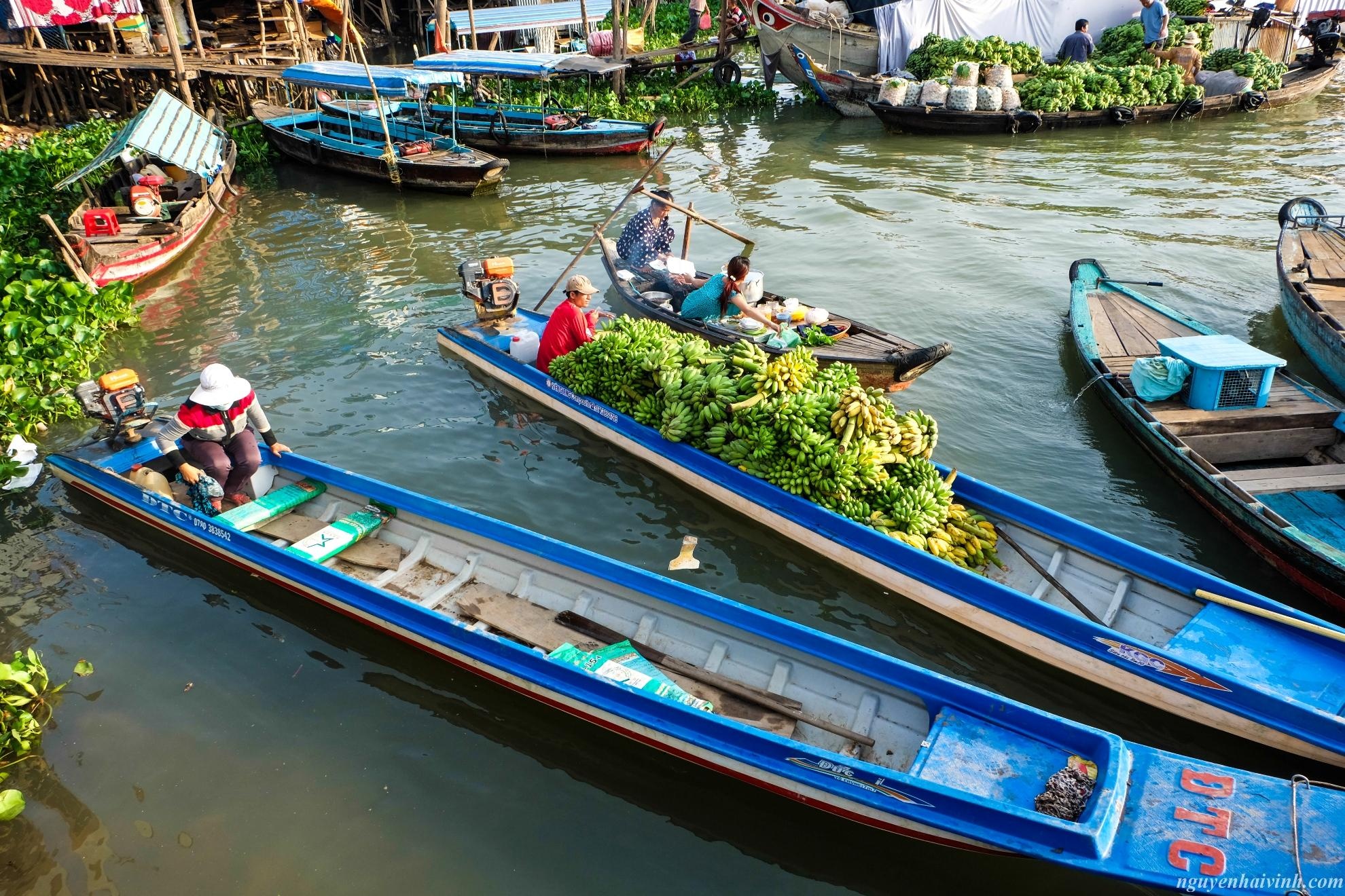 Cuoc song thuong ho tai lang ca be Chau Doc hinh anh