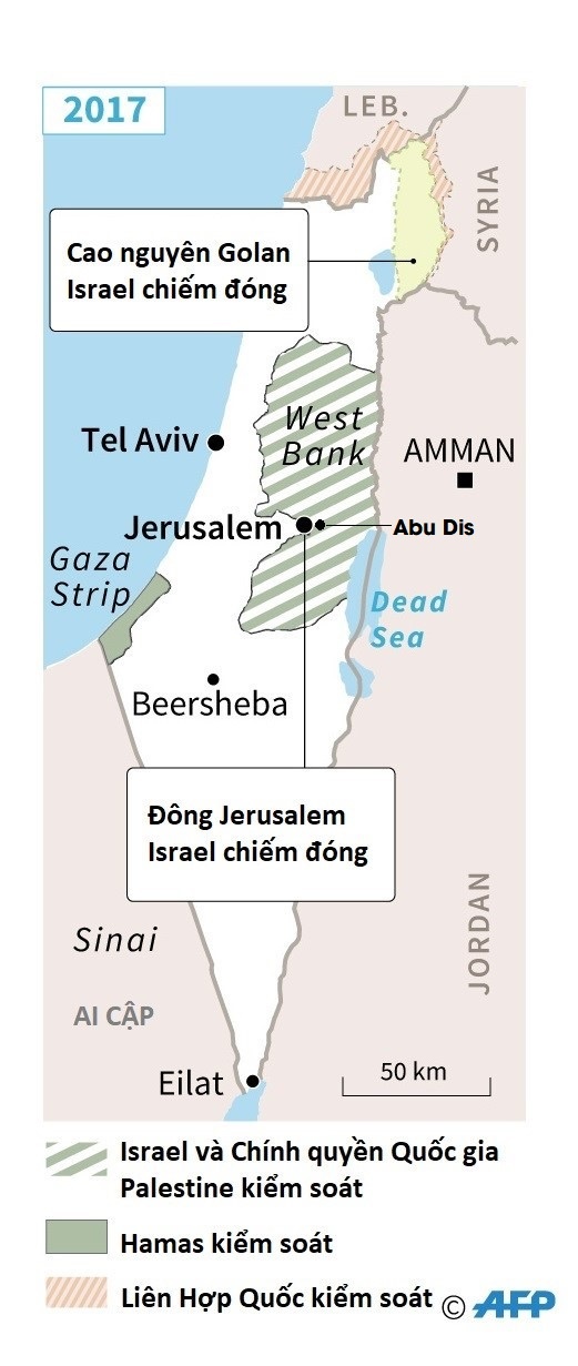 Mỹ dời đại sứ quán tới Jerusalem ảnh 2 My doi dai su quan toi Jerusalem anh 2