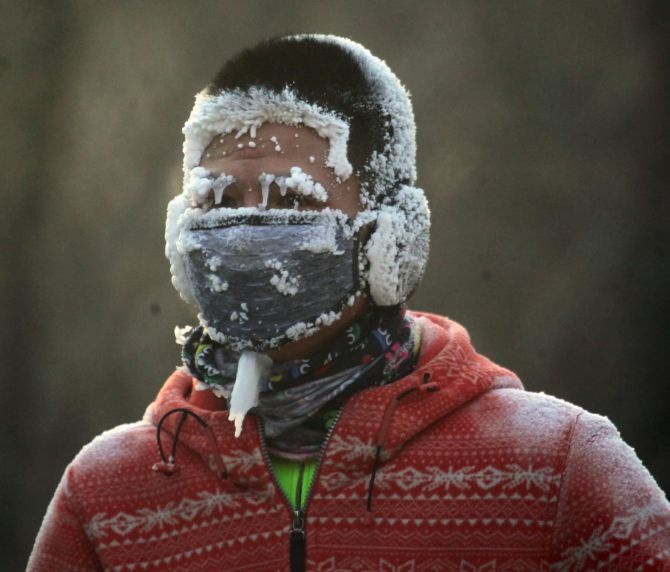 Dong Bac Trung Quoc ret - 40 do C, van vat deu 'dong bang' hinh anh