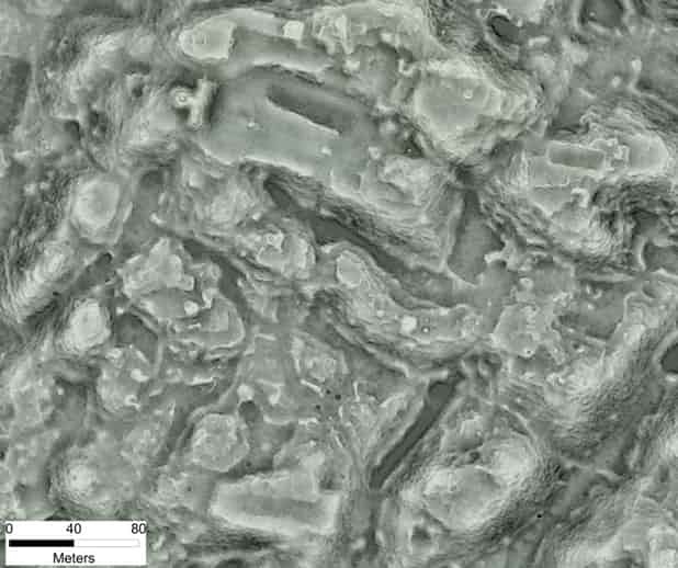 Laser phat hien thanh pho co Mexico co nhieu toa nha nhu Manhattan hinh anh