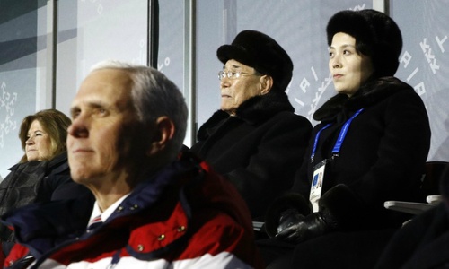 Trieu Tien huy cuoc gap em gai Kim Jong Un voi pho TT My vao phut chot hinh anh