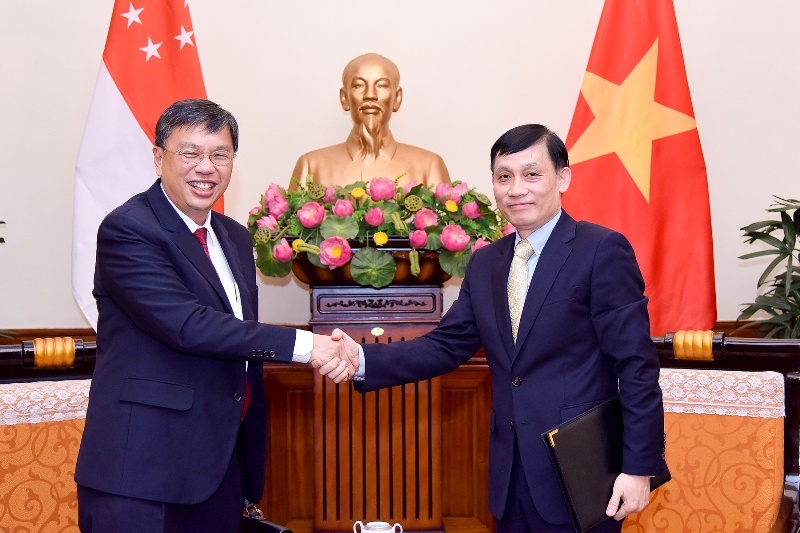 Việt Nam - Singapore họp tham khảo chính trị ảnh 2 Viet Nam - Singapore hop tham khao chinh tri anh 2
