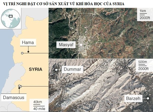 Mỹ tấn công Syria ảnh 2 My tan cong Syria anh 2