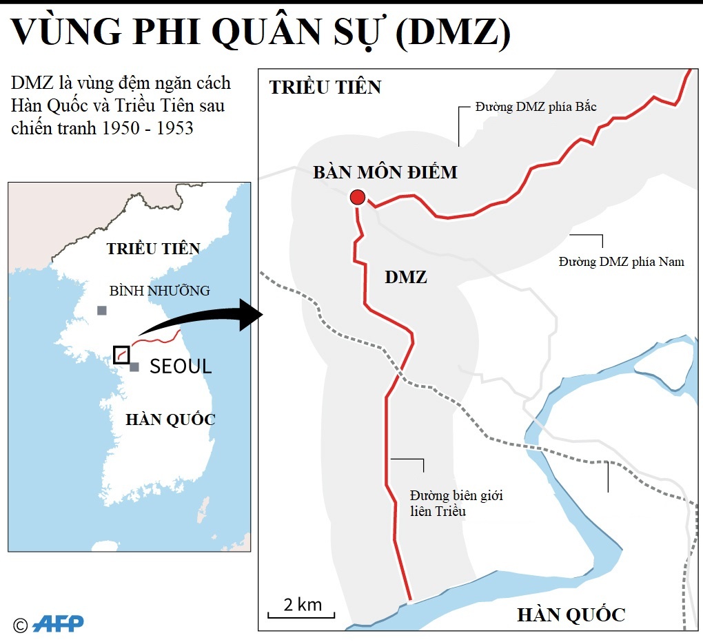 Hòa giải Hàn Quốc Triều Tiên ảnh 2 Hoa giai Han Quoc Trieu Tien anh 2
