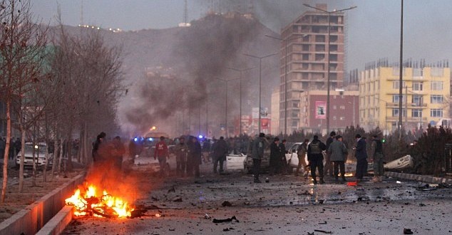 Đánh bom ở Afghanistan ảnh 2 Danh bom o Afghanistan anh 2