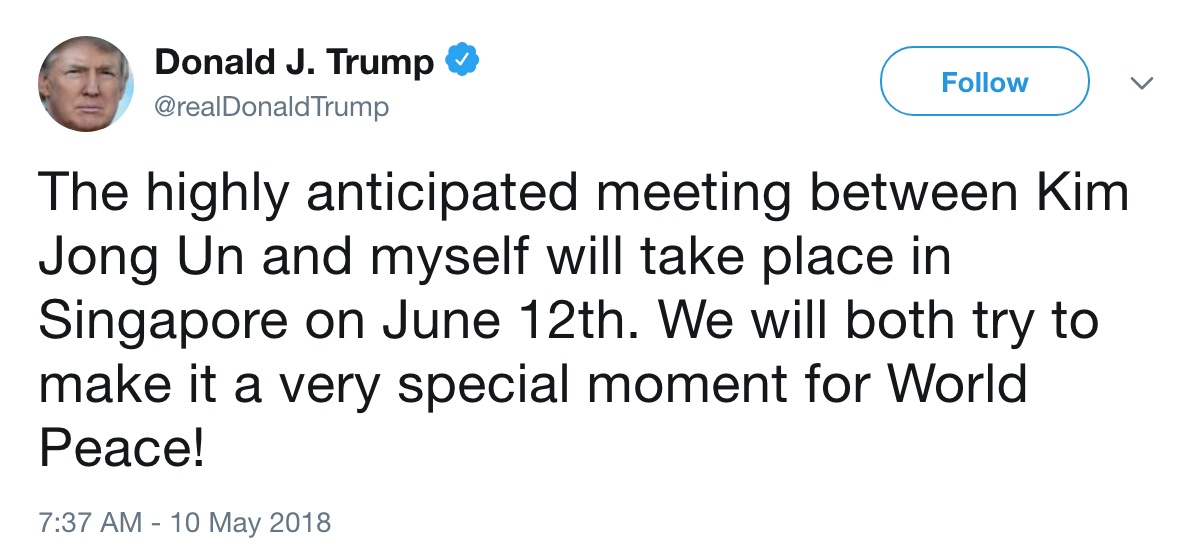 Trump gap Kim Jong Un anh 1