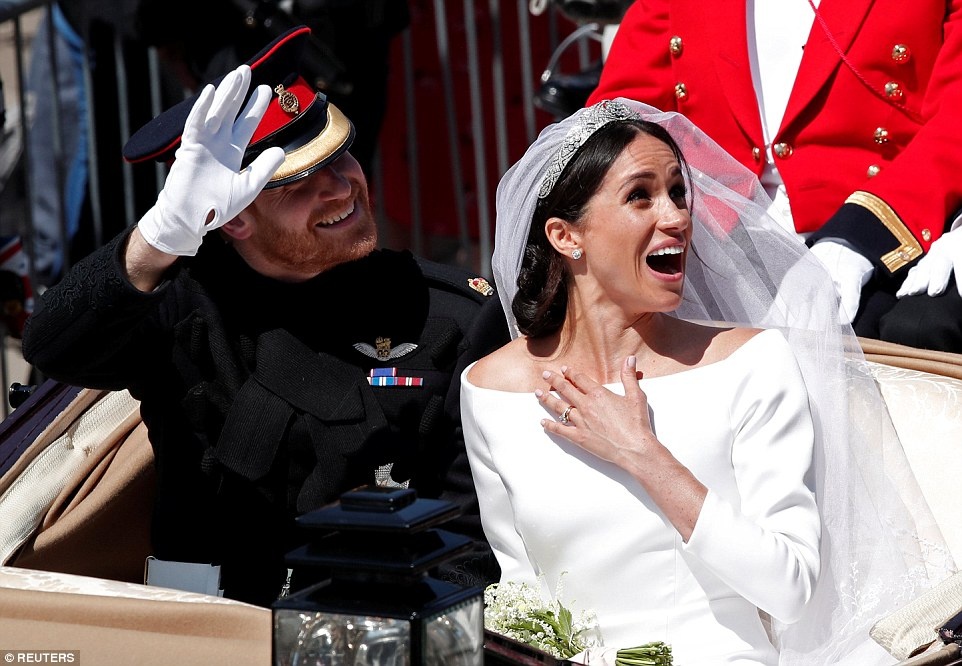 'Hon le the ky' cua Hoang tu Harry va Meghan Markle hinh anh