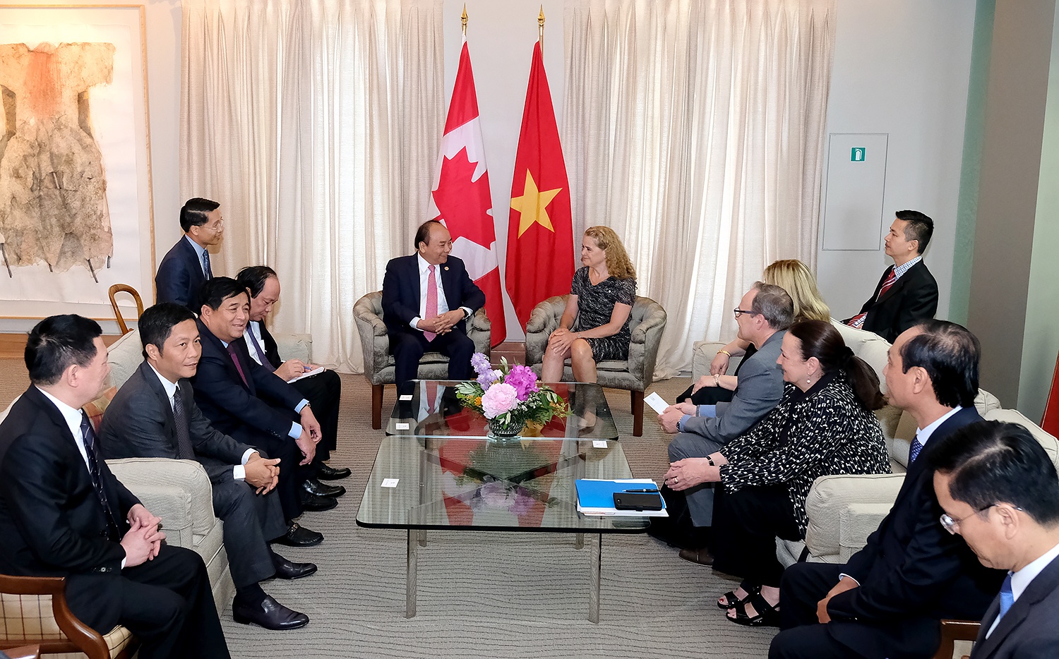 Thủ tướng thăm Canada ảnh 2 Thu tuong tham Canada anh 2