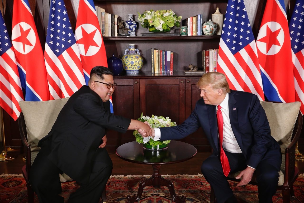 hoi dam Trump Kim Jong Un anh 1