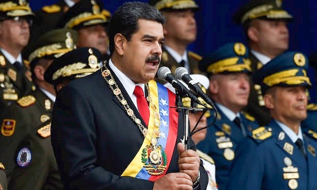 TT Venezuela thoat chet trong vu am sat bang chat no tai le duyet binh hinh anh