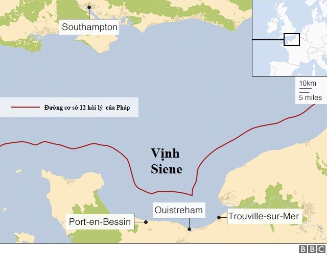 tau ca Anh Phap dam nhau anh 2