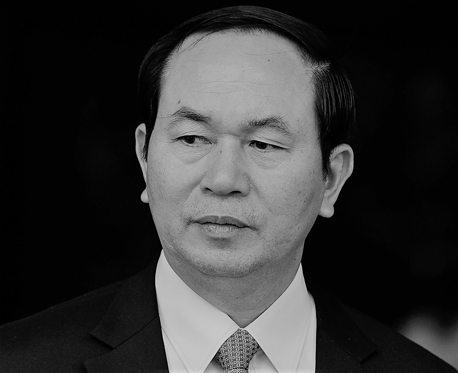 Cac nuoc gui dien chia buon tien dua Chu tich nuoc Tran Dai Quang hinh anh