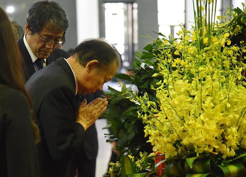 Lanh dao nhieu nuoc den vieng Chu tich nuoc Tran Dai Quang hinh anh